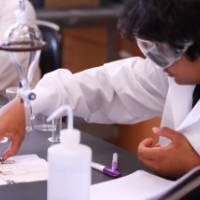 Student is analyzing their test